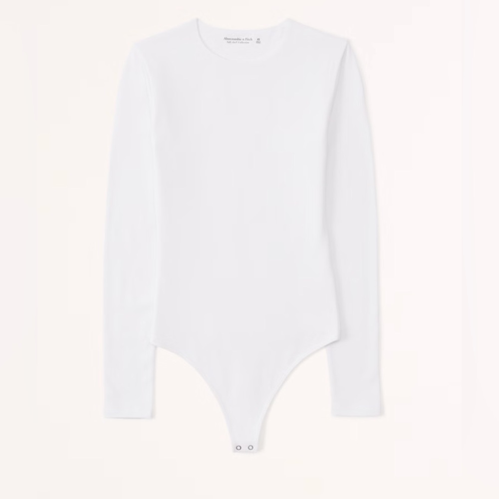 NEVER WORN! Abercrombie & Fitch Soft Matte Seamless Long-Sleeve Crew Bodysuit